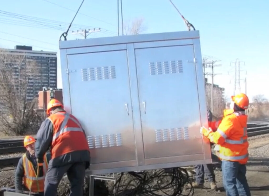 Railway Signal Cabinet Replacement Made Easy