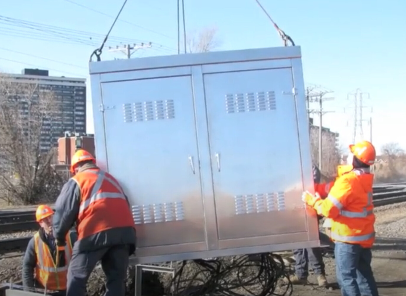 Railway Signal Cabinet Replacement - INPS GROUP