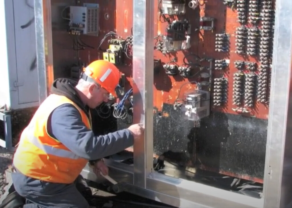 Railway Signal Cabinet Replacement